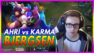 422. Bjergsen Ahri vs Karma Mid - March 7th, 2017 - Patch 7.4 Season 7
