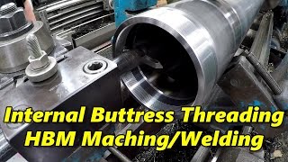 SNS 162 Pt 2: Internal Buttress Threading, Horizontal Boring Mill