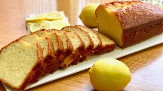 La meilleure recette de cake citron, moelleux et très facile ??