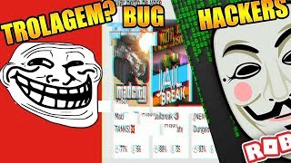 ROBLOX ESTÁ ESTRANHO ATAQUE HACKER, BUG OU TROLAGEM??!!