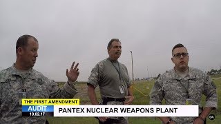First Amendment Audit - Pantex Nuclear Weapons Manufacturing Plant (With NewsNowHouston)