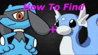 How To Find Riolu And Dratini | Pokemon Brick Bronze