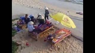Массаж и море на острове Фукуок во Вьетнаме.