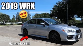 Bought a 2019 Subaru WRX! My FIRST manual transmission car