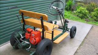 Briggs and Stratton Powered Homemade Prototype Buggy