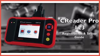 CReader Pro 123 Registration & Update Video