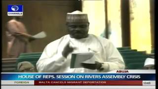Reps Vote For National Assembly To Take Over Rivers House Of Assembly - Part 5