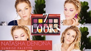 7 Wearable Looks | Natasha Denona Sunrise Palette