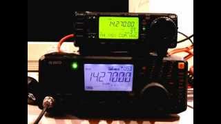 Alinco DX-SR8 & ICOM 706MKIIG