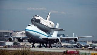 NASA Boeing 747-123 [N905NA] with Space Shuttle Endeavor at LAX