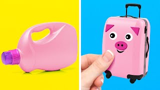 24 NUEVAS IDEAS PARA REUTILIZAR BOTELLAS VIEJAS DE PLÁSTICO