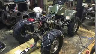 Самодельный квадроцикл с двигателем от мотоцикла Урал