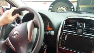 Inversão de pedal  do acelerador a esquerda - Nissan March 2017 - Membros Inferiores