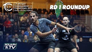 Squash: Tournament of Champions 2019 - Men's Rd 1 Roundup [Pt.2]