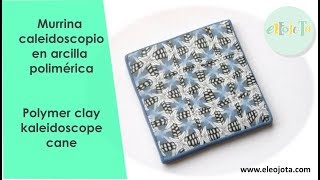 Murrina caleidoscopio en arcilla polimérica | ELEOJOTA00 | TUTORIAL