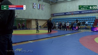 Открытый чемпионат ЦСКА по вольной борьбе памяти Шевалье Нусуева - 2017. День 1. Ковёр В.