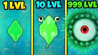 ЭВОЛЮЦИЯ МИКРОБОВ ЧТОБЫ МИКРОБЫ СОЖРАЛИ ВСЕХ В ИГРЕ WORLD OF MICROBES!