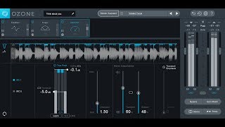 Overview of Ozone Elements Audio Mastering Software