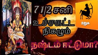 தனுசு ராசி ஏழரை சனி பலன்கள் 2020 |sani peyarchi 2020-2023 tamil   | Saturn transit 2020