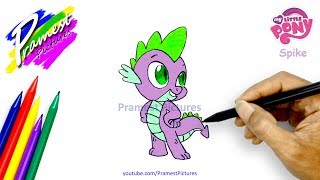 Spike | Cara Menggambar Dan Mewarnai Gambar Kartun Kuda Poni