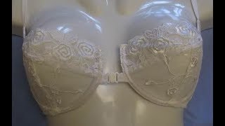 Как сшить бюстгальтер балконет с застежкой спереди / How to sew a front close balconette bra
