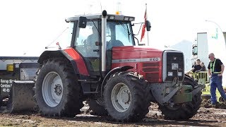 Massey Ferguson 8160 Pulling The Heavy Sled to The Edge at Hjoerring Arena | Tractor Pulling DK