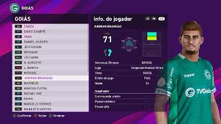 PES 2020  goias   Player Face Scans after Data Pack 1 0 Update