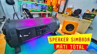 Memperbaiki Speaker Simbada Mati Total VLOG177