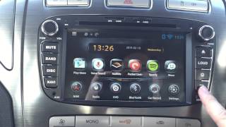 Eonon GA5162 Android head unit walk through in Mondeo Mk4