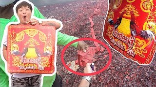 VLOG 1 พักผ่อนของ belleiki !! จุดประทัด 10000 นัดเกือบตาย !!