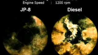JP8 vs Diesel in HSDI engine