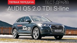 Audi Q5 2017 (Ауди Ку5 2017): тест-драйв  от "Первая передача"  Украина