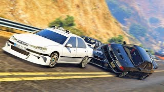 ТАКСИ ИЗ МАРСЕЛЯ ПРОТИВ ТРЁХ ЭВИКОВ В ГТА 5 ОНЛАЙН. ПОЛИЦЕЙСКИЕ ПОГОНИ В GTA 5 ONLINE