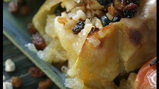 Юлия Высоцкая — Запеченные яблоки с орехами и изюмом
