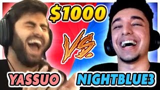 NIGHTBLUE3 VS. YASSUO 1v1 FOR $1000