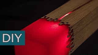 Как сделать лампу ценою 1100 евро из эпоксидной смолы. #Стройхак