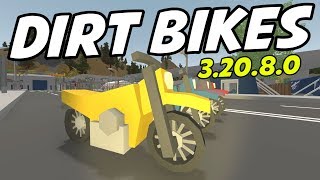 Unturned - NEW DIRT BIKES! EPIC STUNTS! (Unturned Update 3.20.8.0)