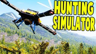 Hunting Simulator - DRONES & MOUNTAIN LION DOME SHOTS - Hunting Simulator Gameplay