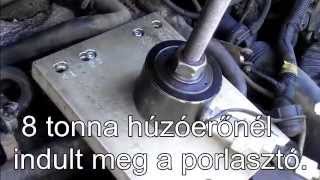 Injektor / Porlasztó kiszerelés kiszedés, hengerfej levétele nélkül. Peugeot,Citroen,Iveco 3.0