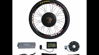 Passion ebike Newest 26 inch 29inch  48V 1500W rear hub motor - bike conversion kit user manual