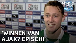 Sierhuis: 'Winnen van Ajax? Episch!' | VERONICA INSIDE