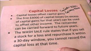 Introduction to Taxes Two -- Investment Income