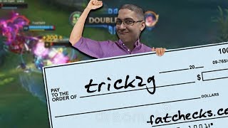 GETTING PAID FAT CHECKS ON THE RIFT!! | ELECTROCUTE FULL AP AMUMU - Trick2G
