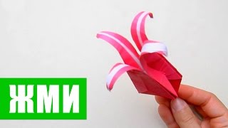 Орхидея из бумаги своими руками