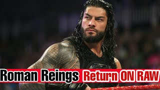 Roman Reings Back ON RAW & Insult Stephanie || WWE RAW 14 November 2017 ||