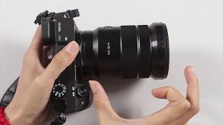 Mở hộp lens Sony 18-105mm f4 G OSS : lens đa dụng giá tốt