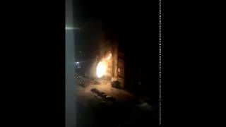 Фейерверк в окно