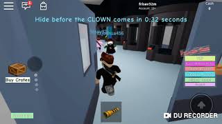 Реакция на клоуна оно (Roblox)