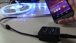 RGB LEDs per Infrarot und Bluetooth steuern und mit Node.js in Javascript programmieren