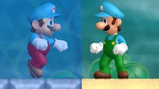 New Super Mario Bros. Wii Shadow Zero - 2 Player Co-Op - #01